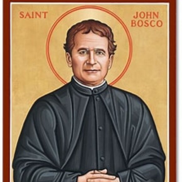 Vintage Saint John Bosco De'pose' Plaque from Italy - Picture 9 of 9